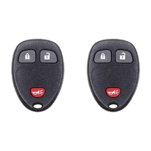 Car Key Fob Keyless Entry Remote for Buick Enclave 2008 FCC OUC60270 OUC60221 Part Number 15913420 20868852 20669056 20869056 22936099 20952475 (all PN's are interchangeable) Pack of 2