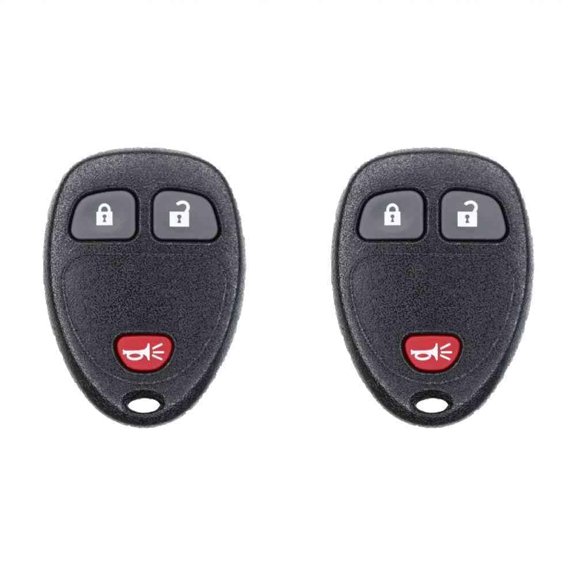 Car Key Fob Keyless Entry Remote for Chevrolet Express 2011 FCC OUC60270 OUC60221 Part Number 15913420 20868852 20669056 20869056 22936099 20952475 (all PN's are interchangeable) Pack of 2