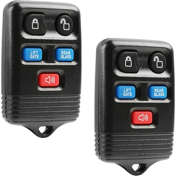 Car Key Fob Keyless Entry Remote fits 2003-2006 Ford Expedition / 2003-2007 Lincoln Navigator (CWTWB1U551), Set of 2