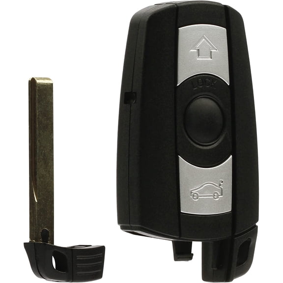 Car Key Fob Keyless Entry Remote fits BMW 3, 5, Series (KR55WK49123, KR55WK49127)