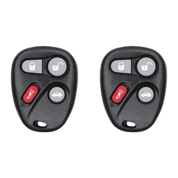 Car Key Fob Keyless Entry Remote for 2001-2005 Pontiac Grand Am FCC KOBLEAR1XT Part Number 25695954 25695955 Pack of 2