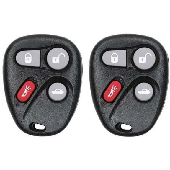 Car Key Fob Keyless Entry Remote for 2003 Pontiac Sunfire FCC L2C0005T Part Number 16263074 Pack of 2