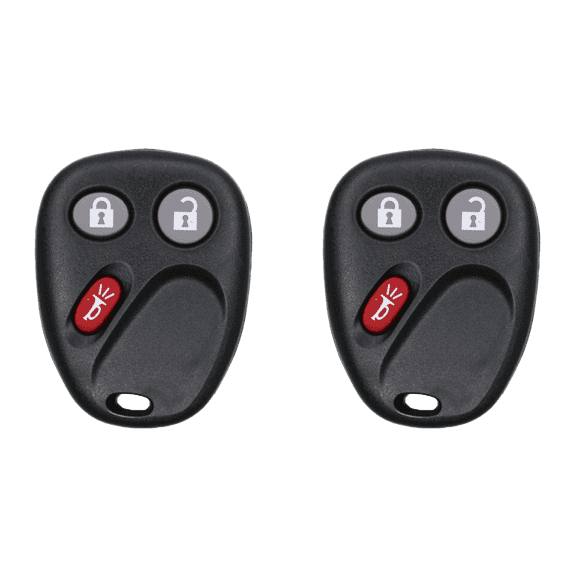 Car Key Fob Keyless Entry Remote for 2005-2007 Saab 9-7X FCC MYT3X6898B Part Number 15008008 15008009 Pack of 2