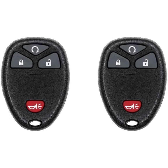 Car Key Fob Keyless Entry Remote for 2007-2009 Suzuki XL-7 FCC Part Number 15913421 20868672 20952474 Pack of 2