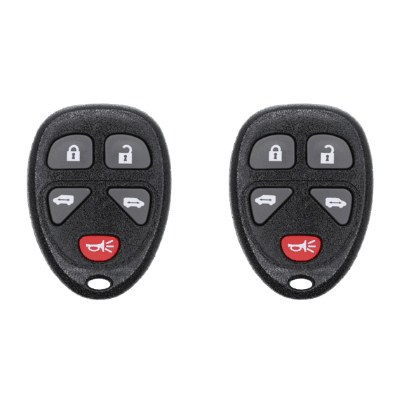 Car Key Fob Keyless Entry Remote for 2008 Chevrolet HHR FCC KOBGT04A Part Number 15788020 Pack of 2