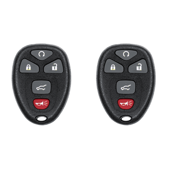 Car Key Fob Keyless Entry Remote for 2017 Buick Enclave FCC OUC60270 OUC60221 Part Number 22936101 15913415 20869053 22756459 22951059 Pack of 2
