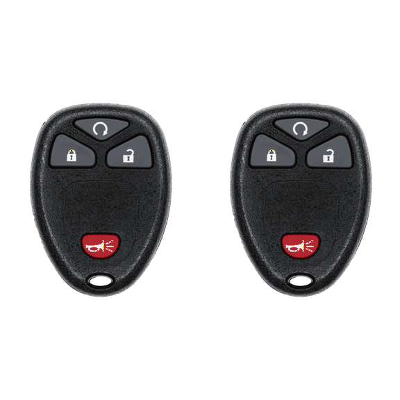 Car Key Fob Keyless Entry Remote for 2012 GMC Yukon FCC OUC60270 OUC60221 Part Number 15913421 20868672 20952474 Pack of 2