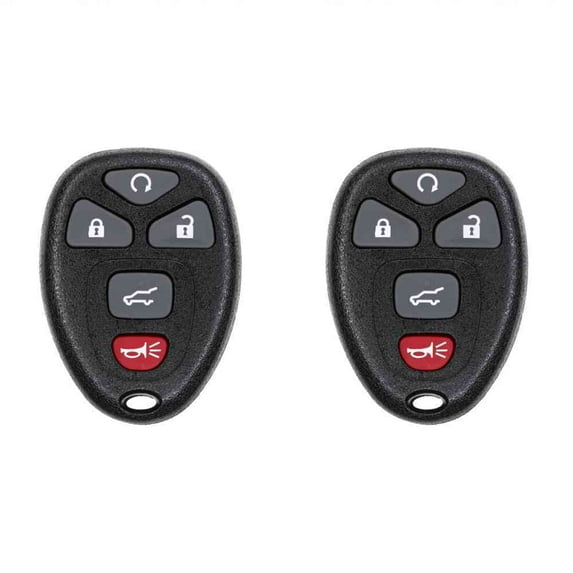 Car Key Fob Keyless Entry Remote for Chevrolet Traverse 2010 FCC OUC60270 OUC60221 Part Number 22936101 15913415 20869053 22756459 22951059 Pack of 2