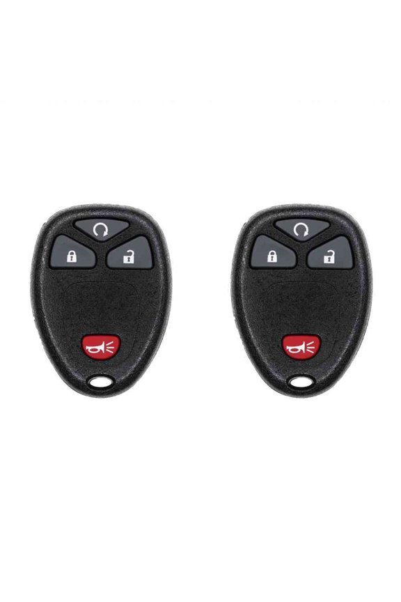 Car Key Fob Keyless Entry Remote for GMC Sierra 2009 FCC OUC60270 OUC60221 Part Number 15913421 20868672 20952474 Pack of 2