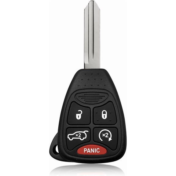 Car Key Fob Remote Keyless Entry Control OHT692713AA 315MHz 5 Button Replacement for 2006-2014 Chrysler 200 Aspen Avenger Jeep Commander