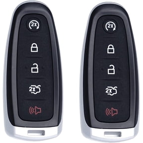 Car Key Fob Replacement Fits for Ford Explorer Edge 2011-2015 Expedition Flex Taurus 2013-2019 Focus Escape Lincoln MKS MKT MKX Navigator Keyless Entry Remote Set of Two M3N5WY8609