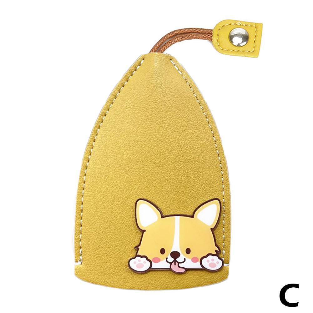 Car Key Holder Case Pu Leather Key Chain Wallet Bag Fobs xp To Apply