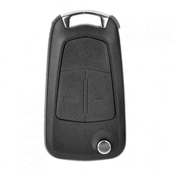 Car Key Housing, Auto Car Foldable Key Housing 2 Buttons Accessory Fits for Vauxhall/Opel Astra H