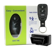 Car Key Programmer & Key Fob,Remote Keyless Entry Replacement 313.8Mhz Fits 2006-2010 Hyun-DAI Sonata 2006-2016 Hyun-DAI Elantra 2013-2014 Hyun-DAI Elantra CoupeOSLOKA-310T
