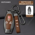 thumbnail image 1 of Car Key Protector Car Accessories For Red Flag Hongqi D 4-button key case H5 HQ9 H6 2023 Zinc alloy High end creative Car Key, 1 of 26
