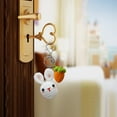 Car Key Rings Ring Blanks 1 Piece Yarn Crochet Knitted Handmade Rabbit