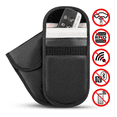 thumbnail image 1 of Car Key Signal Blocker Case Faraday Cage Fob Key Bag RFID Locking Bag, 1 of 3