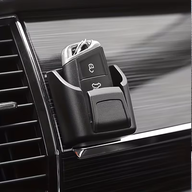 Car Key Storage Box, Center Console Organizer for Remote, Cards & Small Items, Instrument Panel Tray, Interior Supplies, Holiday Gift