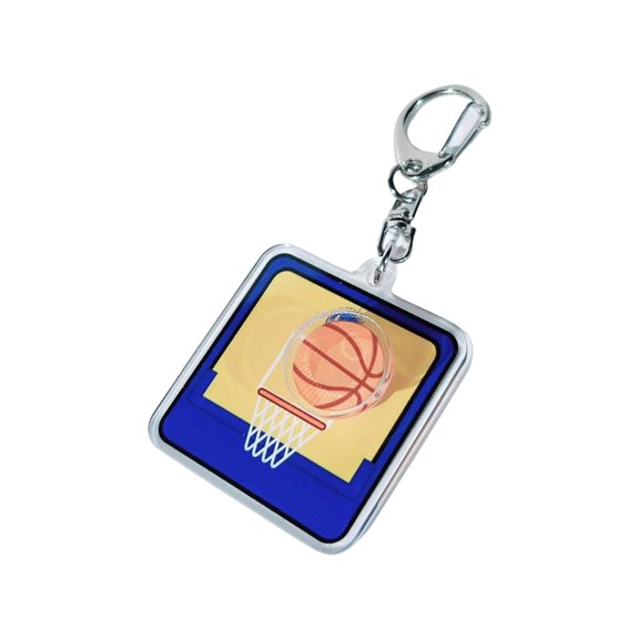 Car Keychain Basketball Keychain Swimming Pool Keyring Pendant Bag Charm Decorations Handbag Charm Volleyball Keyholders