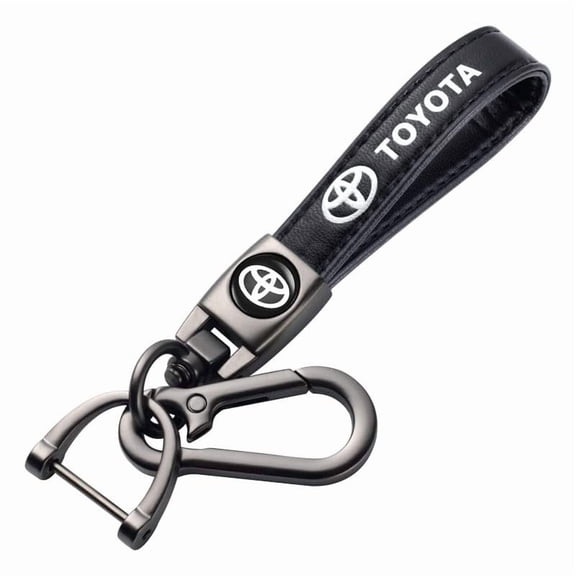 Car Keychain Car Keyring for Toyota Corolla Avalon Camry Prius Allion RAV4 Highlander, Car Key Chain Key Ring Family Present for Women Men,Car Key Fob Holder Car Key Lanyard Replacement