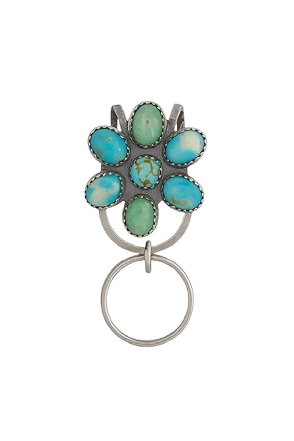 Car Keychain Hook Purse Key Clip Tote Bag Accessories, New Turquoise Keychains