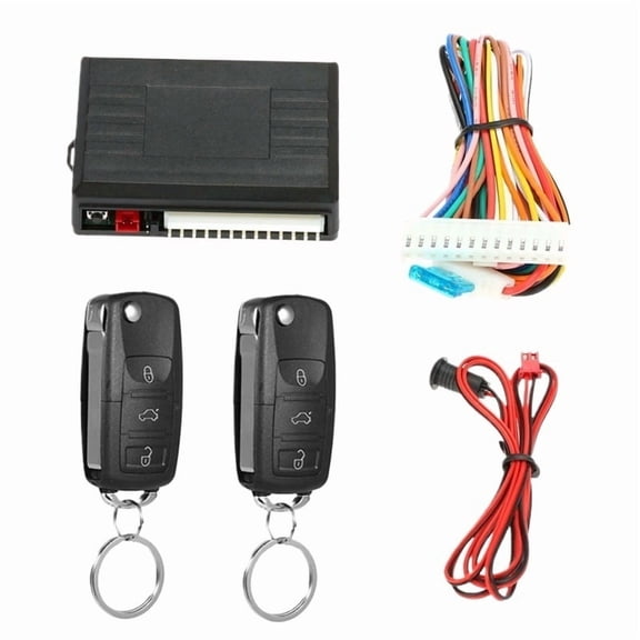 Car Keyless Entry System Central Locking Kit With LED indicator Door Lock Trunk Release Mobile Phone APP Remote Control