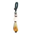 thumbnail image 1 of Car Keyring Oval Jade Pendant High-End Design Everyday Use 8x4x3cm 1Set, 1 of 5