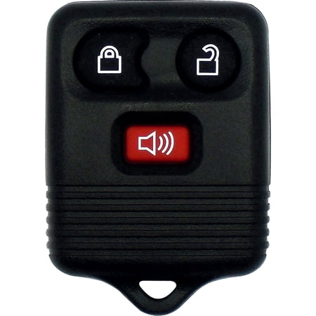 Car Keys Express Ford 3-Button Remote Case Replacement, Shell Only (No Electronics Included)