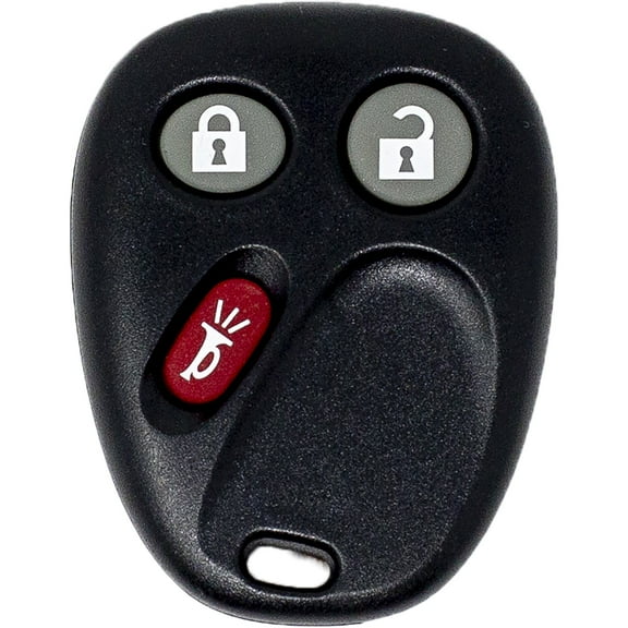 Car Keys Express Car Remote Replacement Case - GM 3 Button Black Shell Only; No Electronics