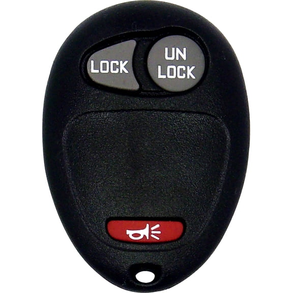 Car Keys Express Car Remote Replacement Case - GM 3 Button Shell Only; No Electronics