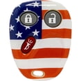 thumbnail image 1 of Car Keys Express Car Remote Replacement Case - GM 3 Button US Flag Shell Only; No Electronics, 1 of 7