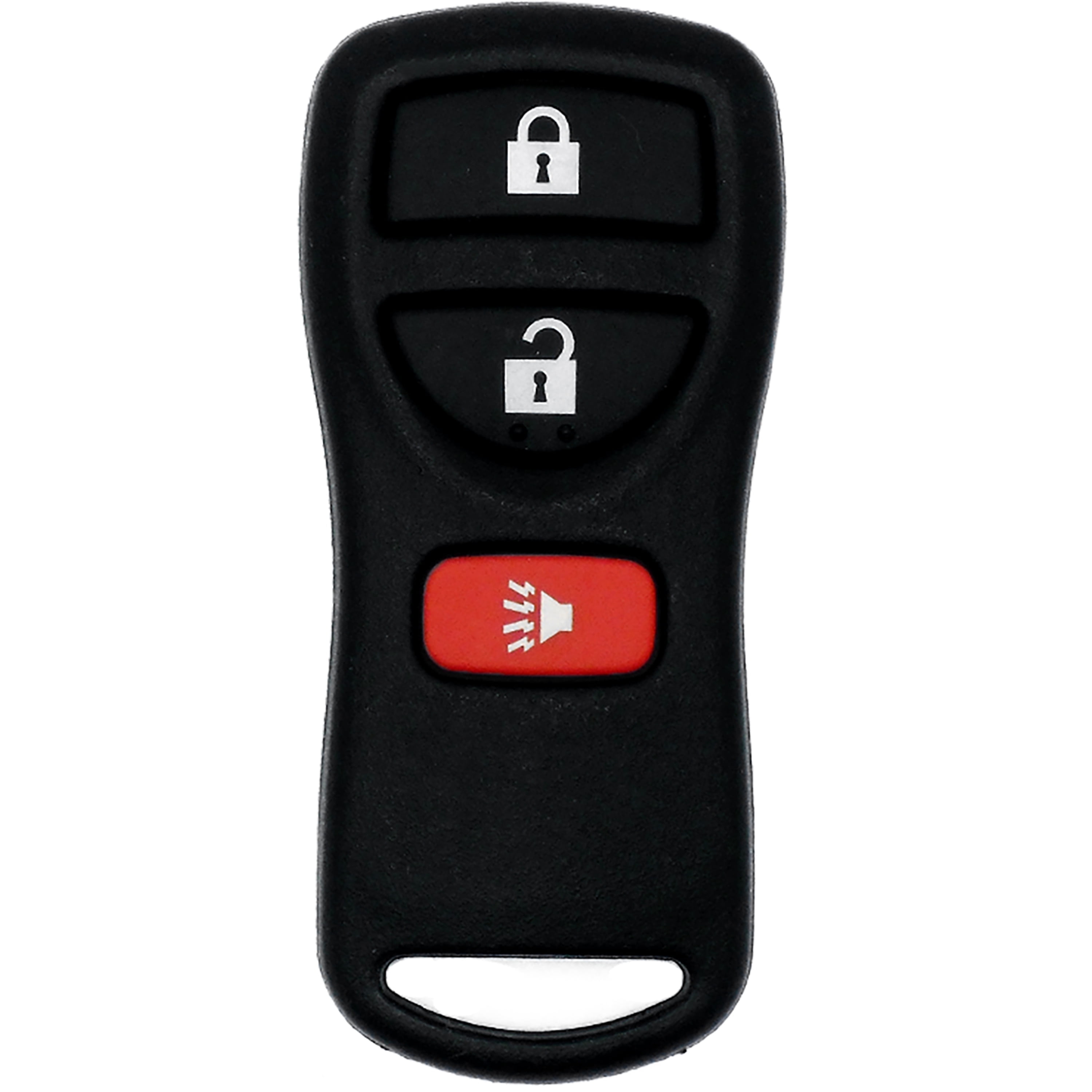 Car Keys Express Car Remote Replacement Case - Nissan 3 Button Black Shell Only; No Electronics