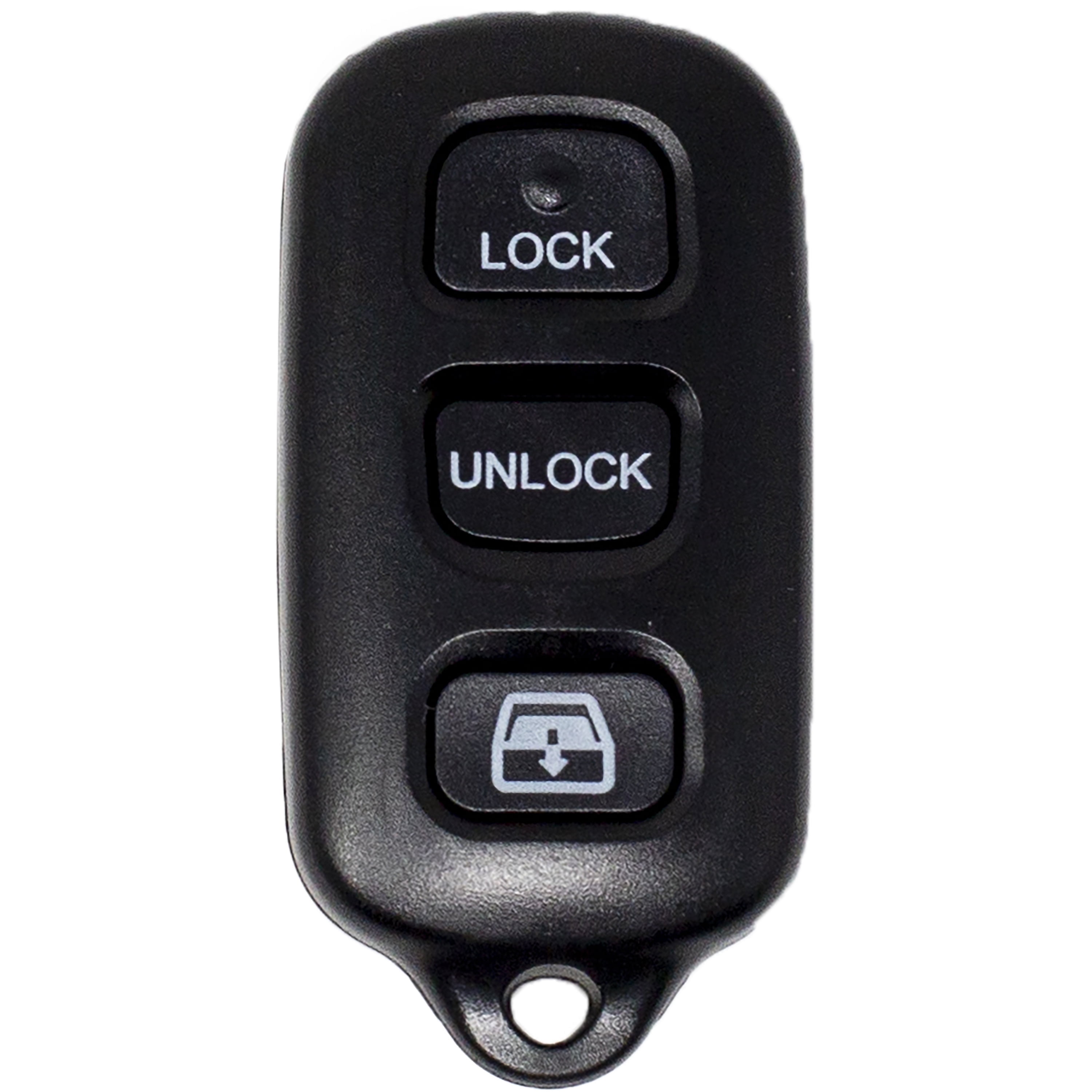 Car Keys Express Car Remote Replacement Case - Toyota 4 Button Black Shell Only; No Electronics