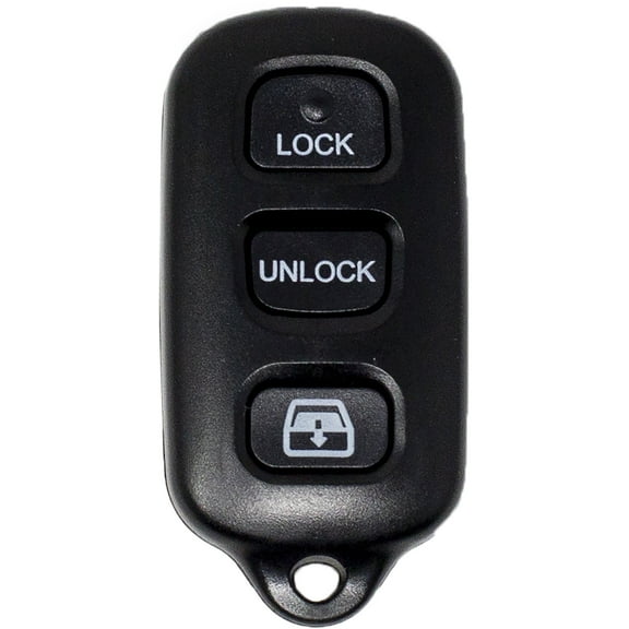 Car Keys Express Car Remote Replacement Case - Toyota 4 Button Black Shell Only; No Electronics