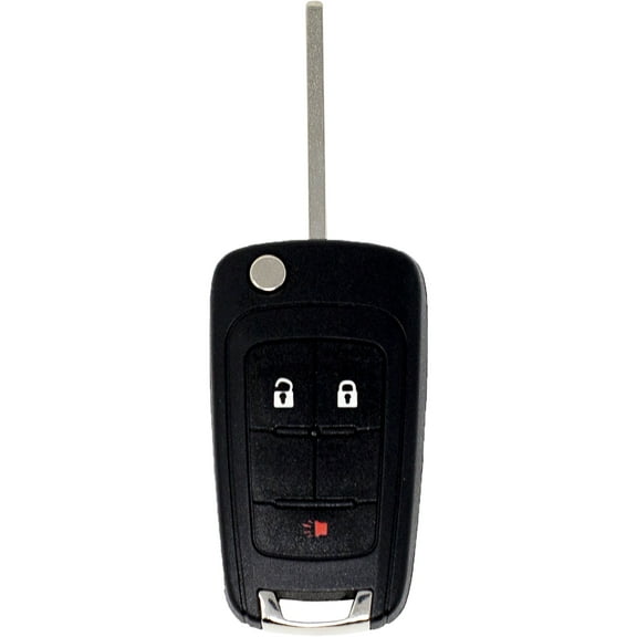 Car Keys Express GM Simple Key - 3-Button Flip Key Car Key Fob