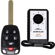 Car Keys Express Honda Simple Key   4 Button Remote Combo with Trunk and Programming Device