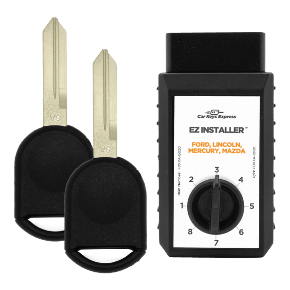 Car Keys Express Replacement Ford Classic Transponder Key - Includes Programming Tool
