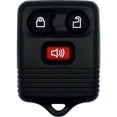 thumbnail image 1 of Car Keys Express Keyless Entry Remote for Ford, 3 Buttons (Lock, Unlock, Panic), Black Plastic Remote, 1 of 6