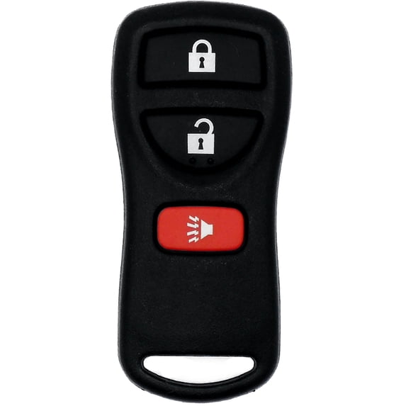 Car Keys Express Replacement Nissan Remote - 3 Buttons (Lock, Unlock, and Panic)