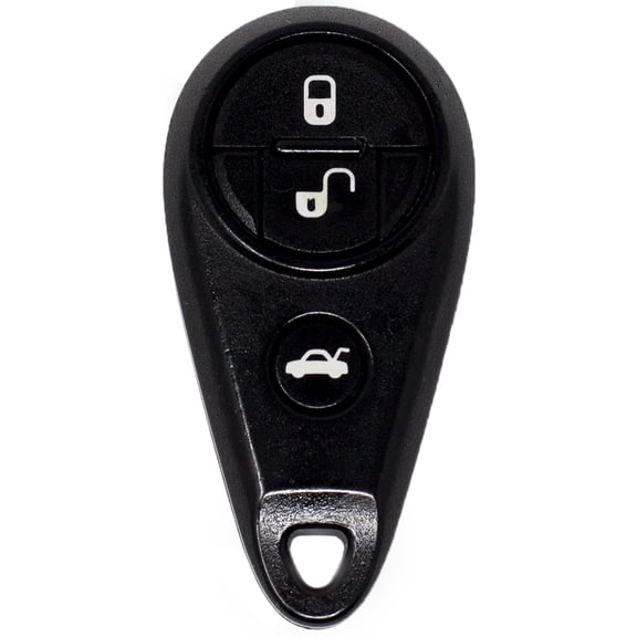 Car Keys Express Replacement Subaru Remote - 4 Buttons (Lock, Unlock, Panic, and Trunk)