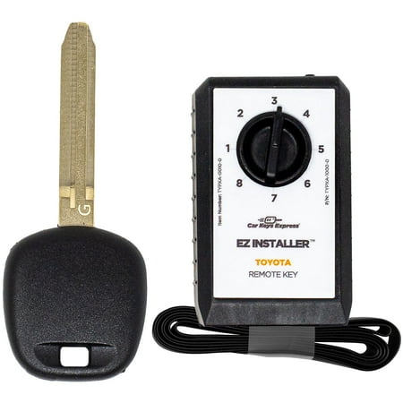 Car Keys Express - Toyota Simple Key - Transponder Key and programming device - Black