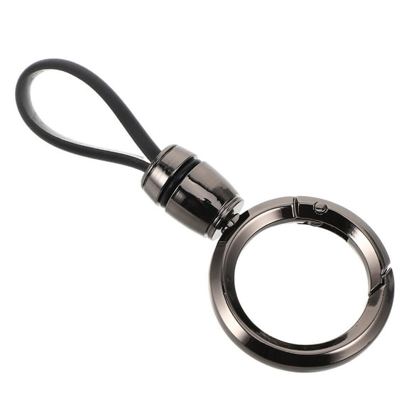 ADDHAT Zinc Alloy Keychain Bag Sleek Minimalist Design 1Set