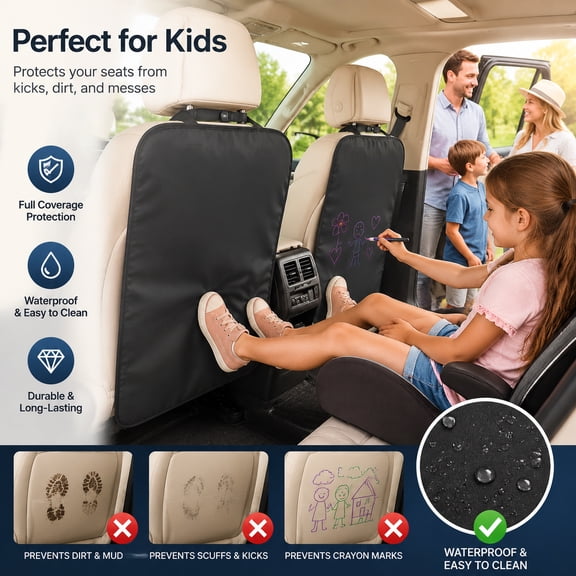 Best Sellers In Auto Seat Back Kick Protectors