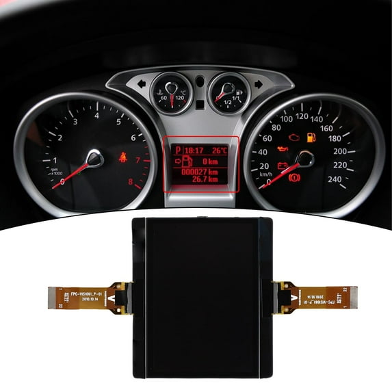 Car LCD Display For Ford For C-Max For S-Max For Galaxy Instrument Cluster With 2 Ribbon Automotive Accessories 