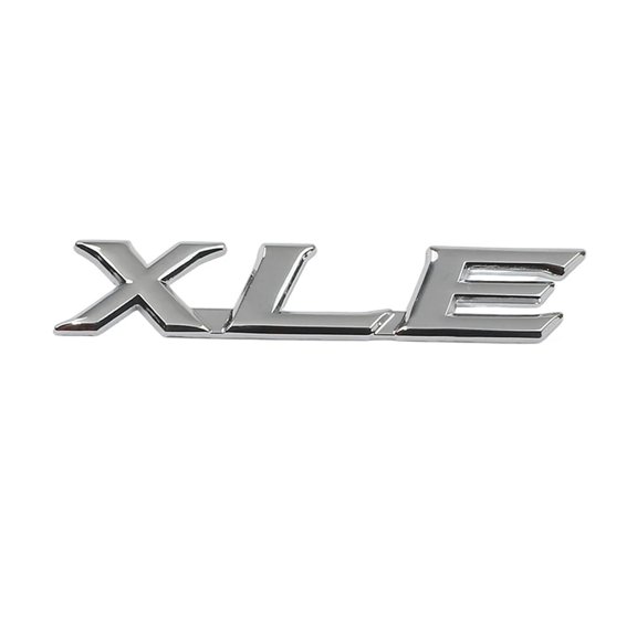 Car LE XLE XLS Trunk Boot Logo Emblem Badge Decals Sticker