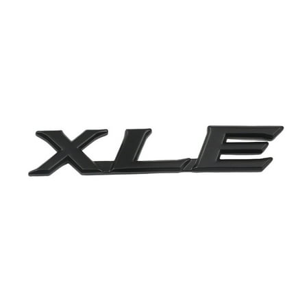 Car LE XLE XLS Trunk Boot Logo Emblem Badge Decals Sticker