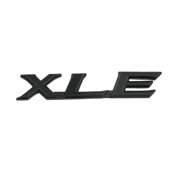 Car LE XLE XLS Trunk Boot Logo Emblem Badge Decals Sticker