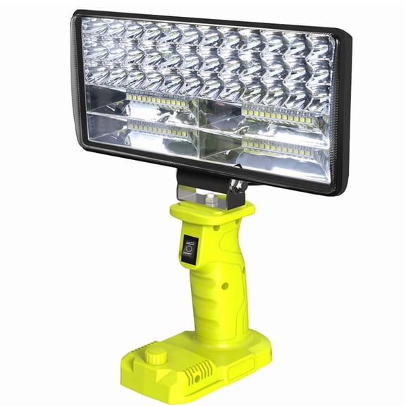 Car LED Alarm Work Light Flashlight Searchlight Torch Spotlight Camping Lamp for 18V Lithium Battery P108 PBP005 P117