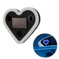 thumbnail image 1 of Car LED Ambient Light - Solar-Powered Heart-Shaped LED Neon Light, IP65 Waterproof, Switchable Modes, Romantic Car, Outdoor Decor, for Couples (Blue 1pcs), 1 of 6