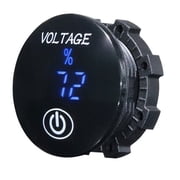 Car LED Digital Display Voltages Meter DC12V 24V Voltmeter Gauge For Easy Installation And Operations